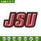 Jackson State logo embroidery design, Sport embroidery, logo sport embroidery, Embroidery design, NCAA embroidery.jpg