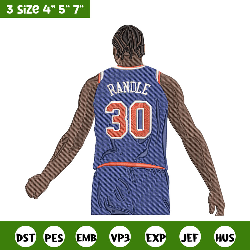 Julius Randle embroidery design, NBA embroidery,Sport embroidery, Logo sport embroidery,Embroidery design..jpg