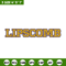 Lipscomb Bisons logo embroidery design, NCAA embroidery,Embroidery design,Logo sport embroidery, Sport embroidery..jpg