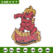 Louisiana ragin logo embroidery design, Football embroidery, Sport embroidery, logo sport embroidery, Embroidery design.jpg