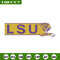 Louisiana State logo embroidery design,NCAA embroidery,Sport embroidery, Logo sport embroidery, Embroidery design..jpg