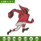 Louisville Cardinals embroidery design, Football embroidery, Sport embroidery, logo sport embroidery, Embroidery design.jpg