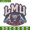Loyola Marymount logo embroidery design, NCAA embroidery, Sport embroidery, Embroidery design, Logo sport embroidery.jpg