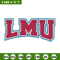 Loyola Marymount logo embroidery design, NCAA embroidery, Sport embroidery, logo sport embroidery, Embroidery design.jpg