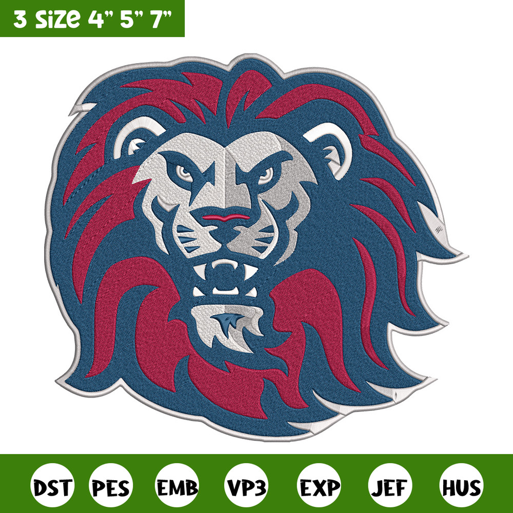 Loyola Marymount mascot embroidery design, NCAA embroidery, Embroidery design, Logo sport embroidery, Sport embroidery..jpg