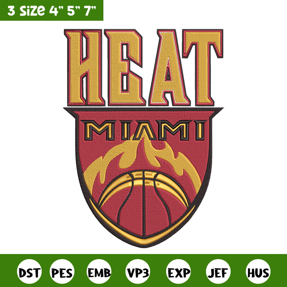 Miami Heat logo embroidery design, NBA embroidery,Sport embroidery, Embroidery design,Logo sport embroidery..jpg