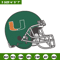 Miami Hurricanes Helmet embroidery design, NCAA embroidery, Embroidery design, Logo sport embroidery, Sport embroidery..jpg