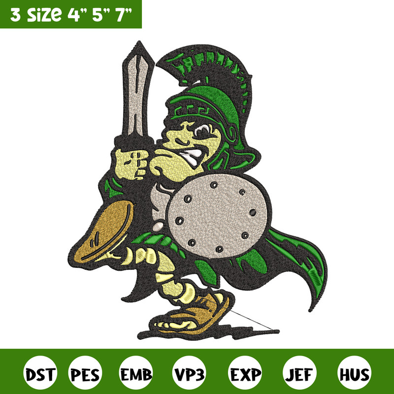 Michigan State logo embroidery design, Logo embroidery, Sport embroidery, logo sport embroidery, Embroidery design.jpg
