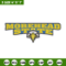 Morehead State logo embroidery design, NCAA embroidery, Embroidery design, Logo sport embroidery, Sport embroidery.jpg
