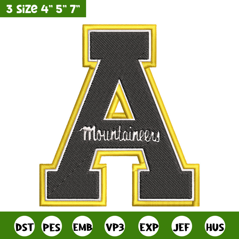 Mountaineers logo embroidery design, NCAA embroidery,Sport embroidery,Logo sport embroidery,Embroidery design.jpg