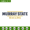 Murray State Racers logo embroidery design, NCAA embroidery, Embroidery design, Logo sport embroidery, Sport embroidery.jpg