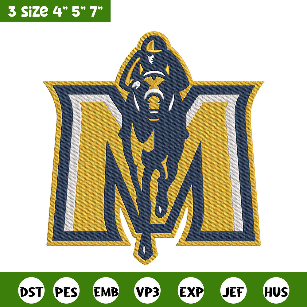 Murray State Racers logo embroidery design, NCAA embroidery, Sport embroidery,Logo sport embroidery,Embroidery design.jpg