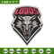 New Mexico Lobos logo embroidery design, NCAA embroidery, Embroidery design, Logo sport embroidery, Sport embroidery.jpg