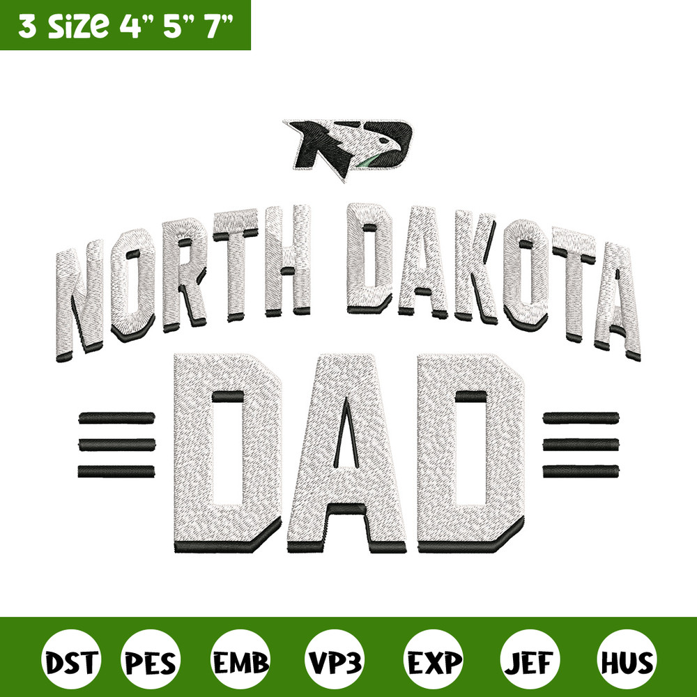 North Dakota logo embroidery design,NCAA embroidery,Embroidery design, Logo sport embroidery, Sport embroidery..jpg