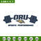 Oral Roberts logo embroidery design, NCAA embroidery,Sport embroidery,Logo sport embroidery,Embroidery design.jpg