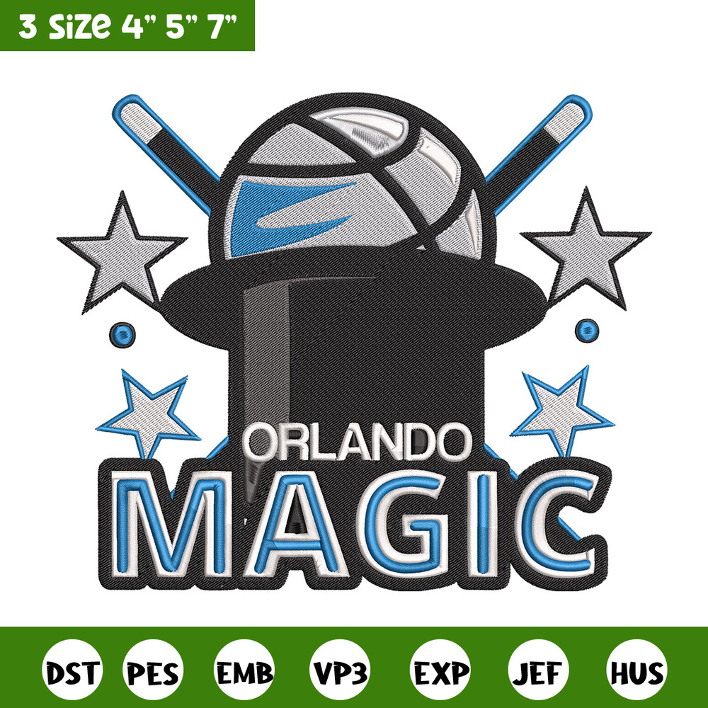 Orlando Magic logo embroidery design,NBA embroidery, Sport embroidery, Embroidery design, Logo sport embroidery.jpg