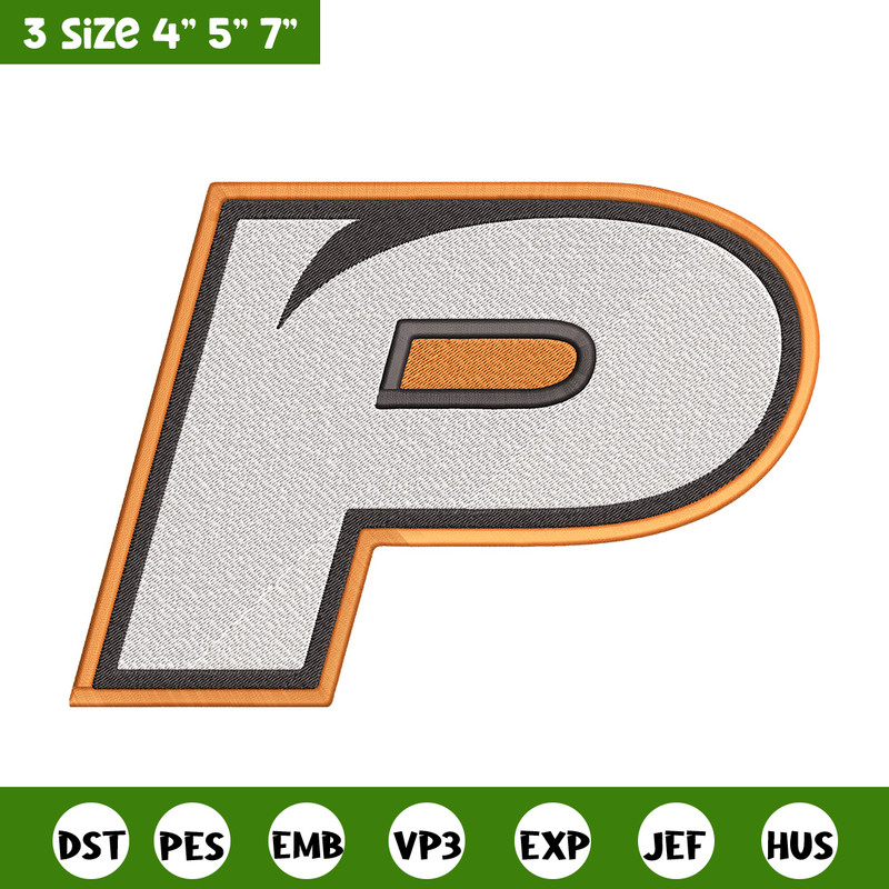 Pacific Tigers logo embroidery design, NCAA embroidery, Embroidery design, Logo sport embroidery, Sport embroidery..jpg