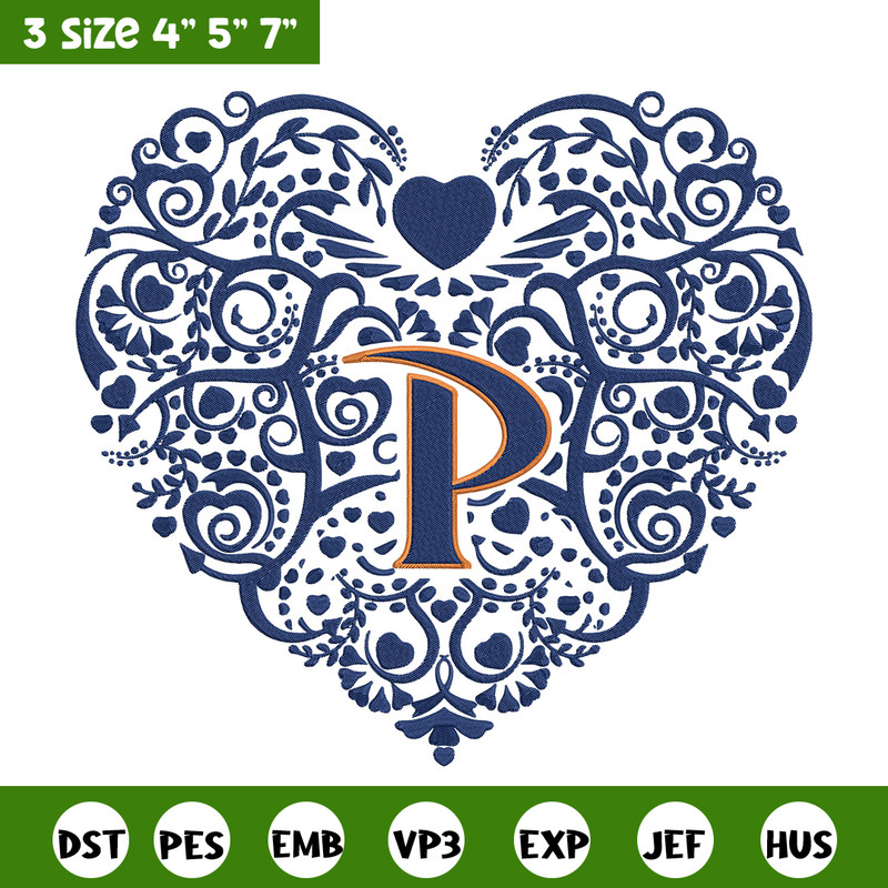 Pepperdine heart embroidery design, NCAA embroidery, Sport embroidery, Embroidery design, Logo sport embroidery.jpg