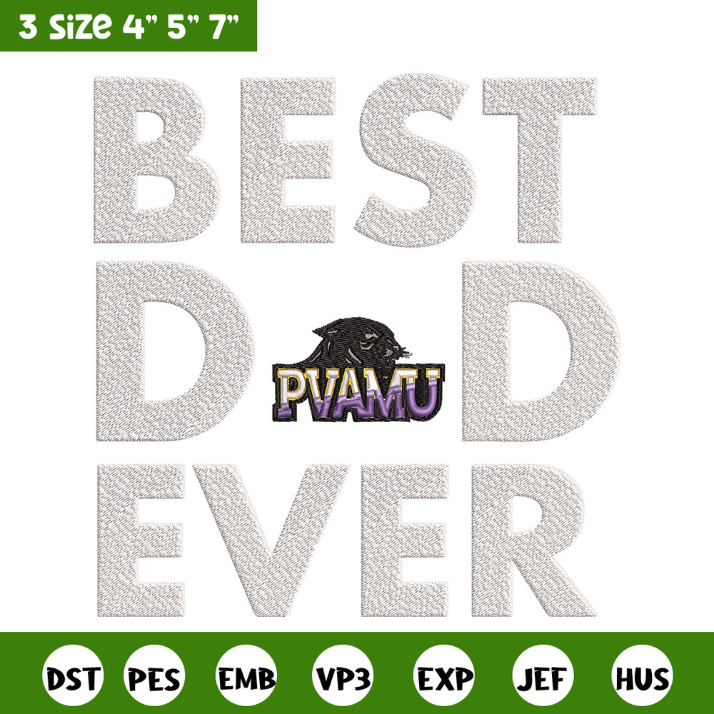 Prairie View AM Panthers logo embroidery design,NCAA embroidery,Sport embroidery,logo sport embroidery,Embroidery design.jpg