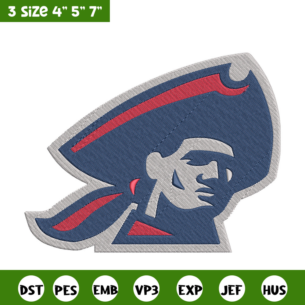 Robert Morris Colonials embroidery design, NCAA embroidery, Sport embroidery, logo sport embroidery, Embroidery design.jpg