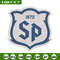 Saint Peters logo embroidery design, NCAA embroidery, Embroidery design, Logo sport embroidery, Sport embroidery..jpg