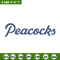 Saint Peters Peacocks logo embroidery design, Sport embroidery, logo sport embroidery,Embroidery design, NCAA embroidery (2).jpg