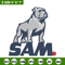 Samford University embroidery design, College embroidery, Sport embroidery, logo sport embroidery, Embroidery design.jpg