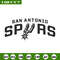 San Antonio Spurs Logo embroidery design, NBA embroidery, Sport embroidery, Embroidery design, Logo sport embroidery..jpg