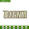 Siena College logo embroidery design, NCAA embroidery, Sport embroidery, Logo sport embroidery,Embroidery design.jpg