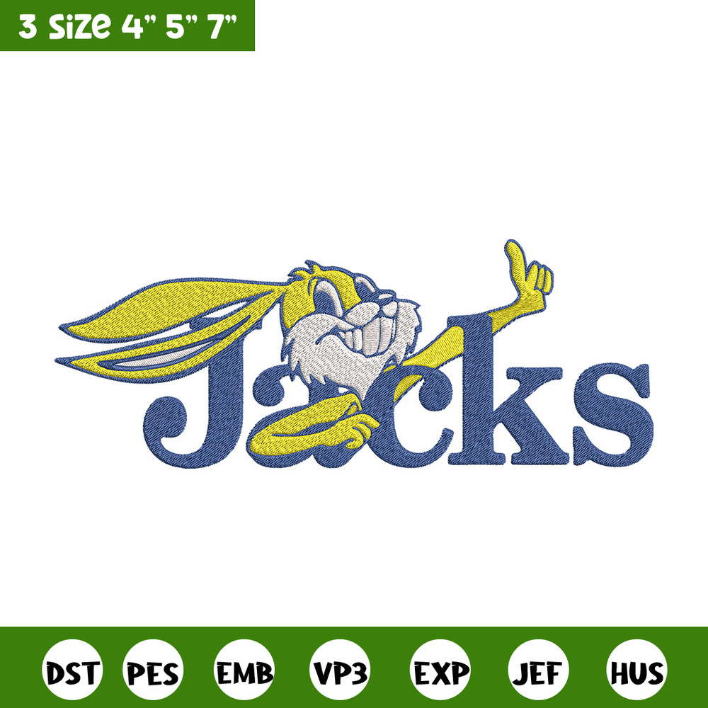 South Dakota State logo embroidery design, NCAA embroidery,Sport embroidery, Embroidery design,Logo sport embroidery.jpg
