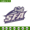 Stephen F. Austin logo embroidery design,NCAA embroidery,Sport embroidery, logo sport embroidery,Embroidery design.jpg