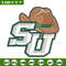 Stetson Hatters logo embroidery design, NCAA embroidery, Sport embroidery,Logo sport embroidery,Embroidery design.jpg