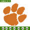 Tiger Paws logo embroidery design, NCAA embroidery, Sport embroidery,Logo sport embroidery,Embroidery design.jpg