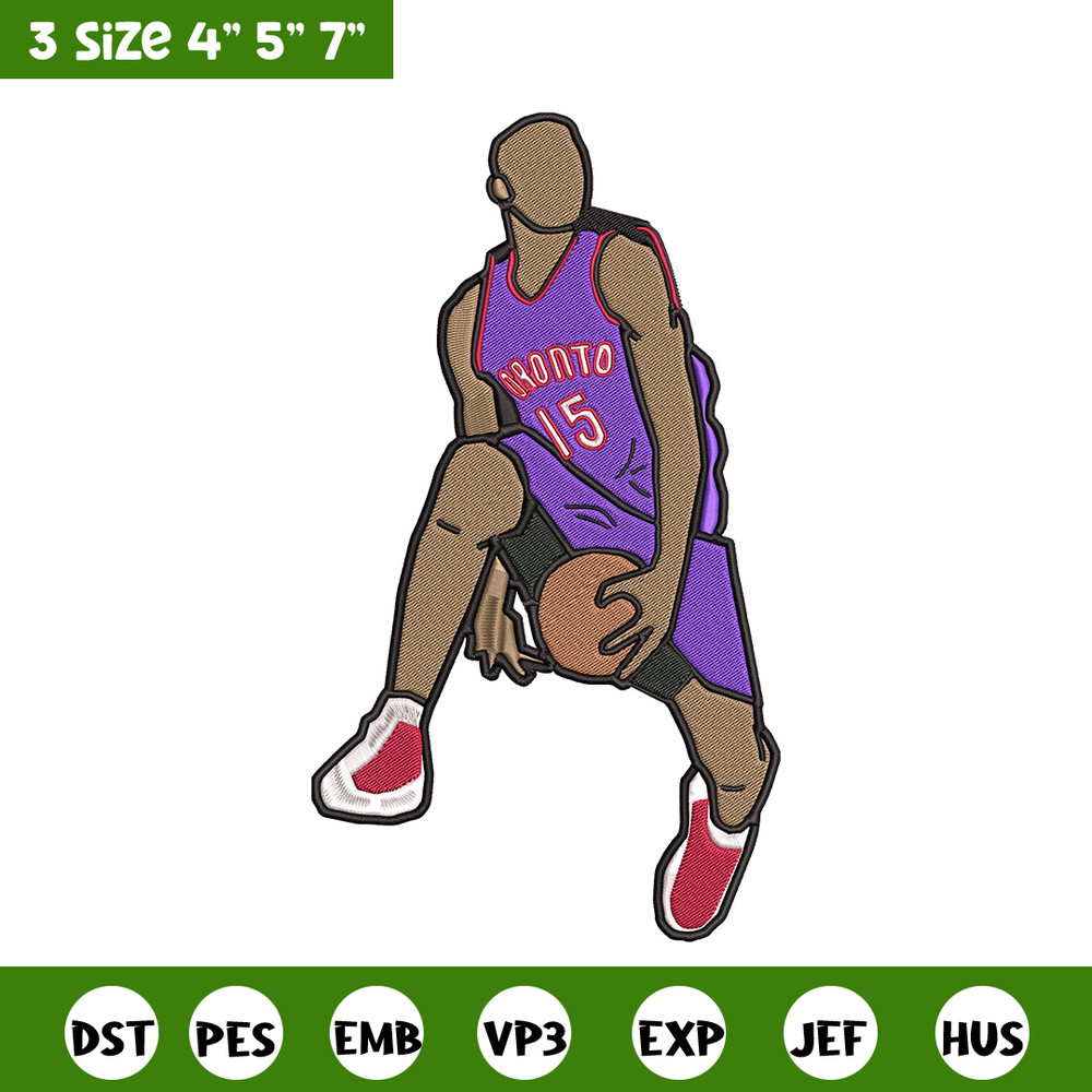 Toronto Raptors player embroidery design, NBA embroidery, Sport embroidery, Embroidery design, Logo sport embroidery..jpg