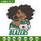 UAB Blazers girl embroidery design, NCAA embroidery, Embroidery design,Logo sport embroidery,Sport embroidery.jpg