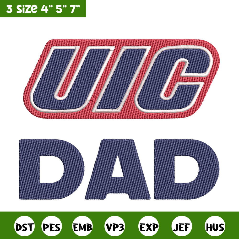 UIC Partners logo embroidery design,NCAA embroidery,Sport embroidery, logo sport embroidery,Embroidery design.jpg