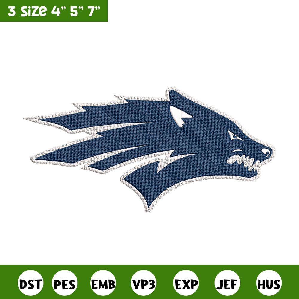 University Nevada logo embroidery design, NCAA embroidery, Embroidery design, Logo sport embroidery, Sport embroidery..jpg