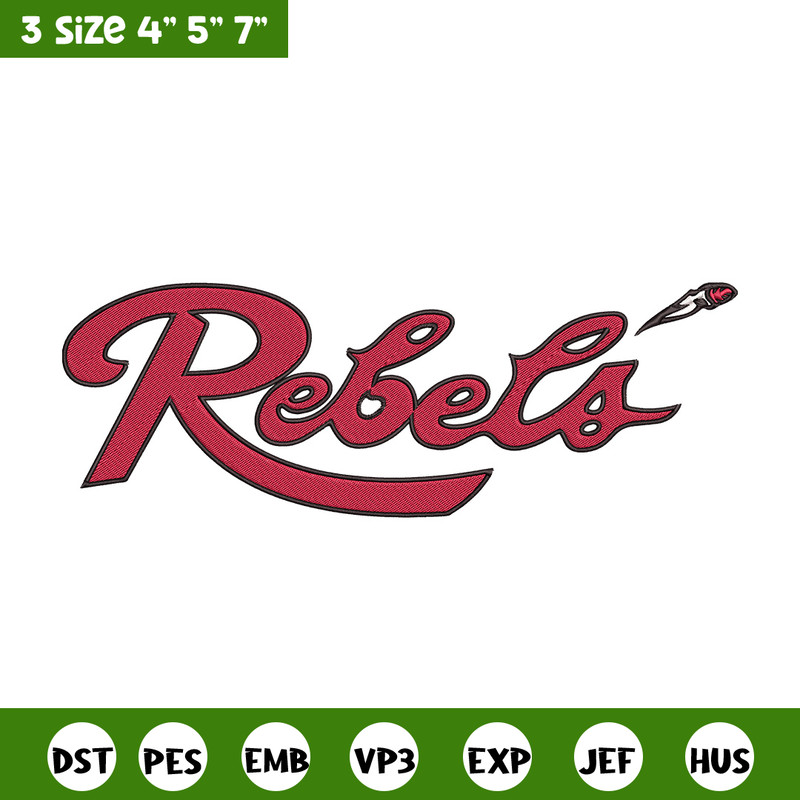 UNLV Rebels logo embroidery design, NCAA embroidery,Sport embroidery,Logo sport embroidery,Embroidery design.jpg