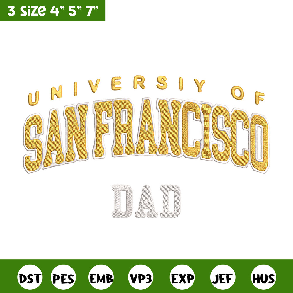 USF Dons logo embroidery design, NCAA embroidery, Sport embroidery,Logo sport embroidery, Embroidery design.jpg