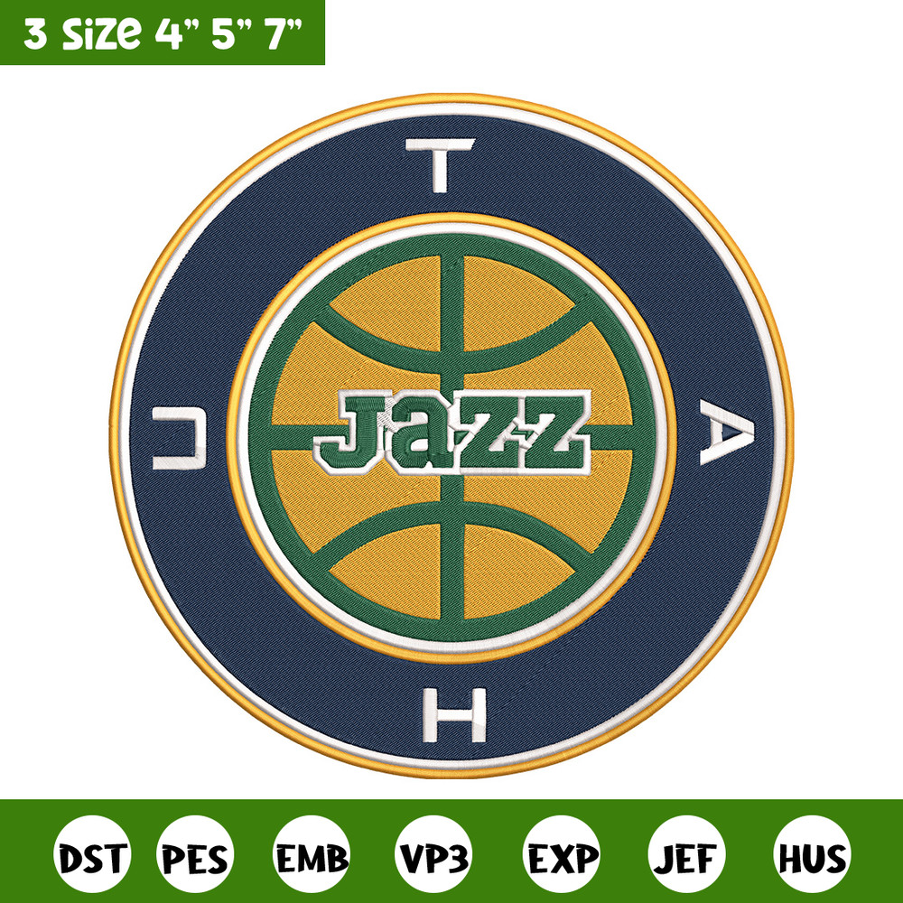 Utah Jazz logo embroidery design, NBA embroidery, Sport embroidery,Embroidery design,Logo sport embroidery.jpg