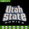 Utah State logo embroidery design, NCAA embroidery,Sport embroidery, Logo sport embroidery, Embroidery design.jpg