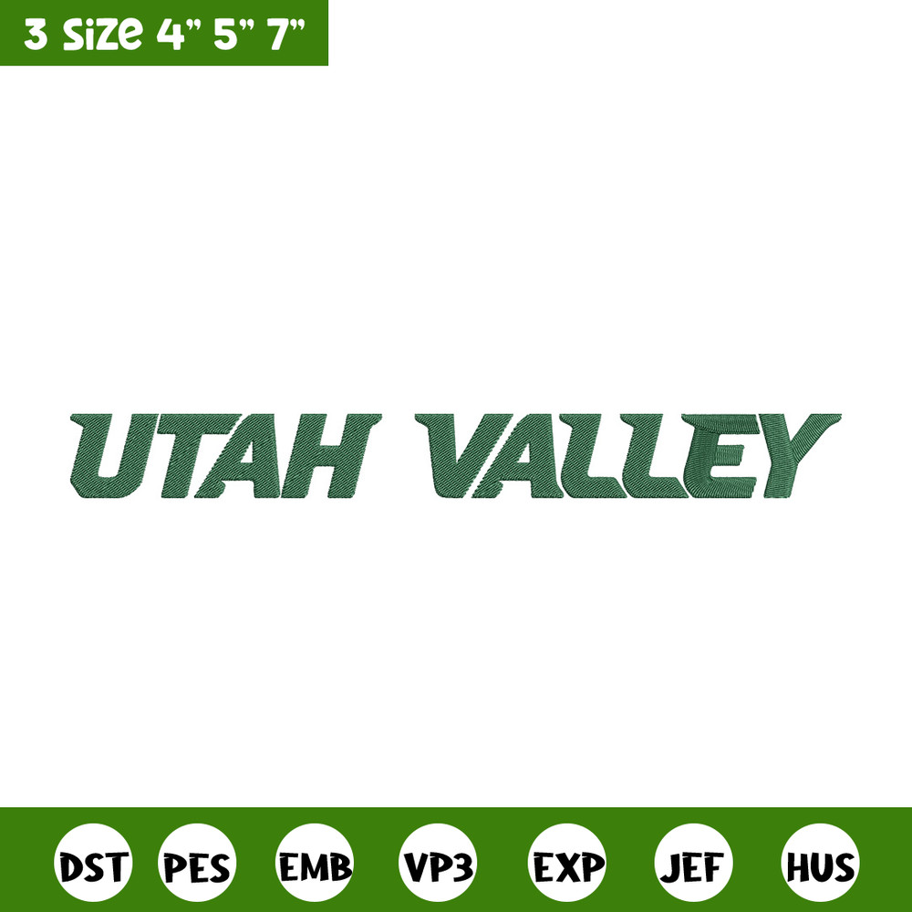 Utah Valley logo embroidery design, NCAA embroidery, Sport embroidery, logo sport embroidery, Embroidery design.jpg