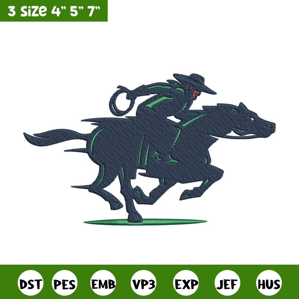 UTRGV Vaqueros logo embroidery design, NCAA embroidery, Sport embroidery, logo sport embroidery,Embroidery design.jpg
