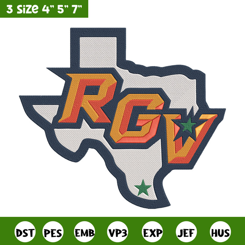 UTRGV Vaqueros logo embroidery design, NCAA embroidery, Sport embroidery,logo sport embroidery, Embroidery design.jpg
