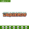 UTRGV Vaqueros logo embroidery design,NCAA embroidery,Sport embroidery,logo sport embroidery,Embroidery design..jpg