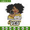 VCU Rams girl embroidery design, NCAA embroidery, Sport embroidery, logo sport embroidery, Embroidery design.jpg