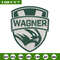 Wagner Seahawks logo embroidery design, NCAA embroidery, Embroidery design, Logo sport embroidery, Sport embroidery.jpg