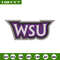 Weber State logo embroidery design, NCAA embroidery, Embroidery design,Logo sport embroidery,Sport embroidery.jpg