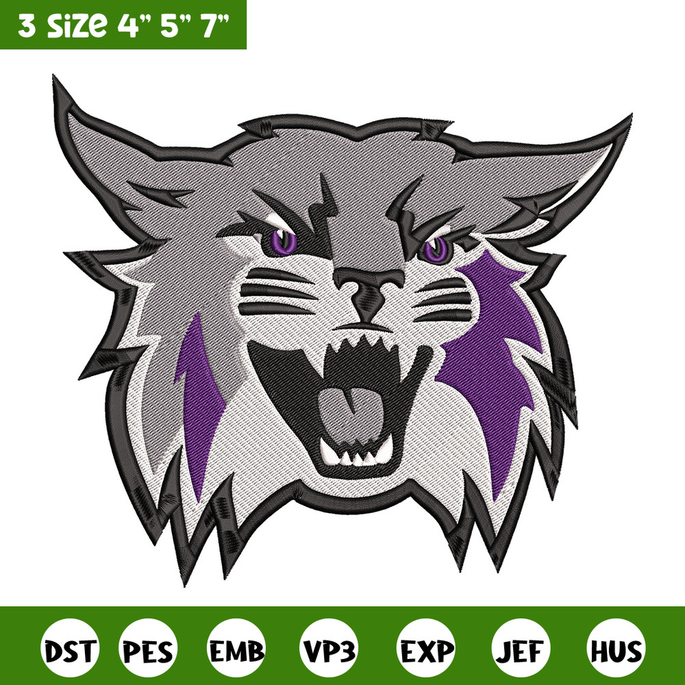 Weber State mascot embroidery design, NCAA embroidery, Sport embroidery, Logo sport embroidery, Embroidery design.jpg