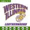Western Illinois logo embroidery design, NCAA embroidery, Sport embroidery, logo sport embroidery, Embroidery design.jpg